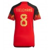 Damen Fußballbekleidung Belgien Youri Tielemans #8 Heimtrikot WM 2022 Kurzarm